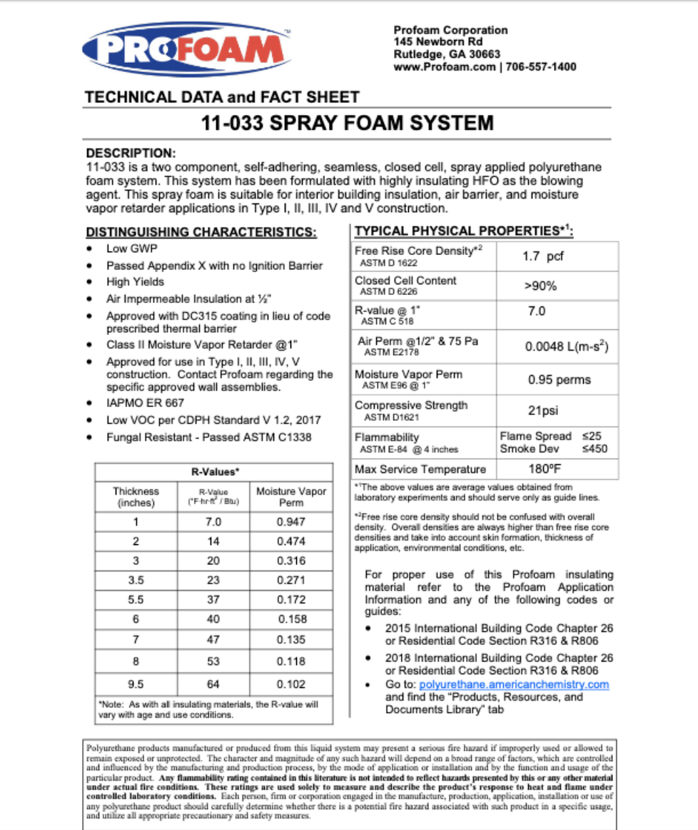 ProSeal TDS