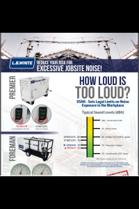 L.B. White Excessive Jobsite Noise Flyer