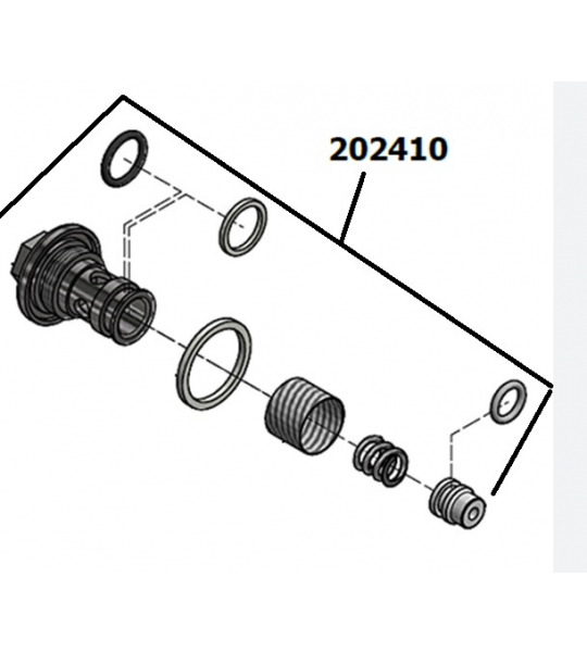 PMC Screen Screw Assembly R, AP2/AP3/Xtreme