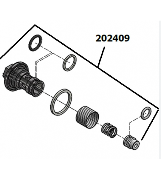 PMC Screen Screw Assembly A, AP2/AP3/Xtreme