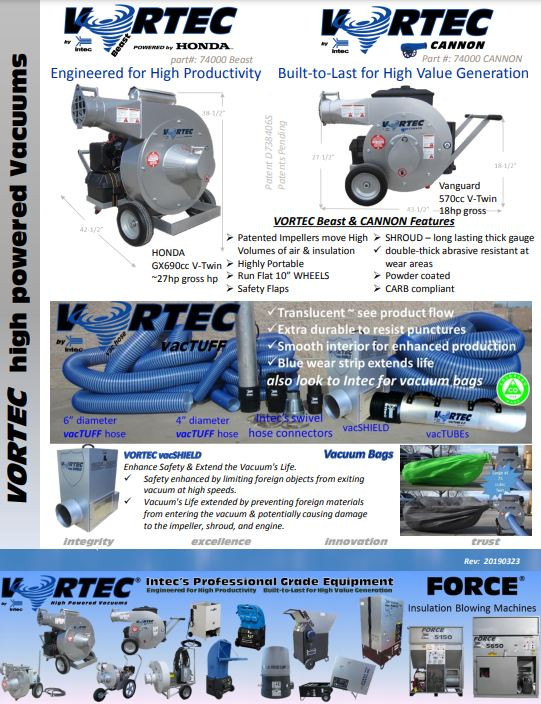 All In One Vortec High Powered Vacuum Brochure