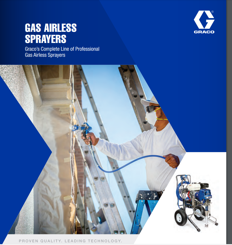 Graco Gas Airless Sprayers Brochure