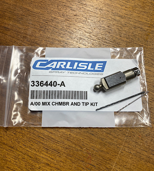 Carlisle A/00 Mix Chamber and Tip Kit