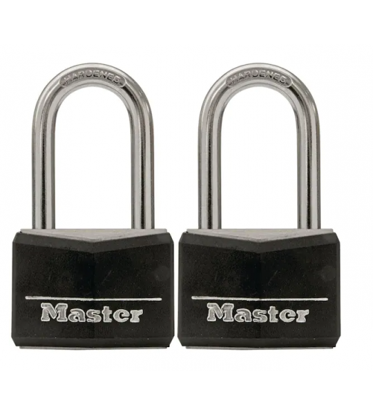 Master Lock with Key, Qty: 2