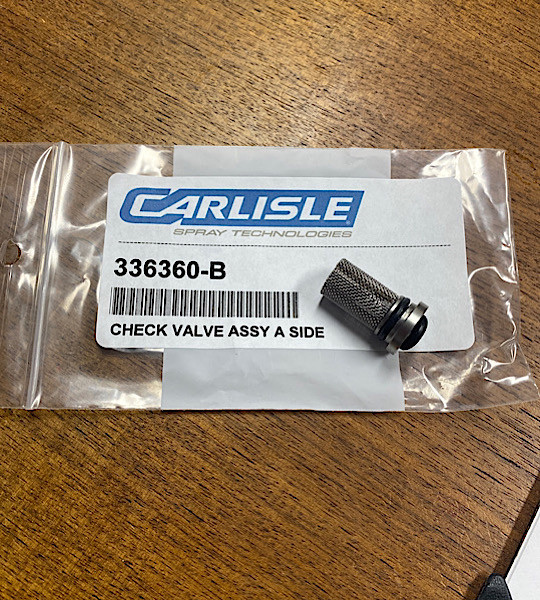 Carlisle Check Valve Assy A Side