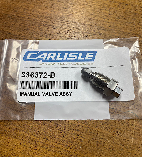 Carlisle Manual Valve Assy