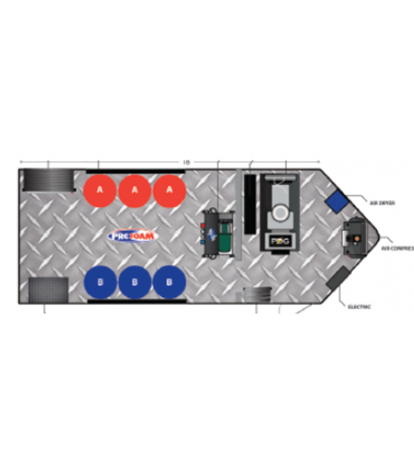 Demo 16' Pro Series PMC PH-2, 30kW Diesel Powered Spray Rig